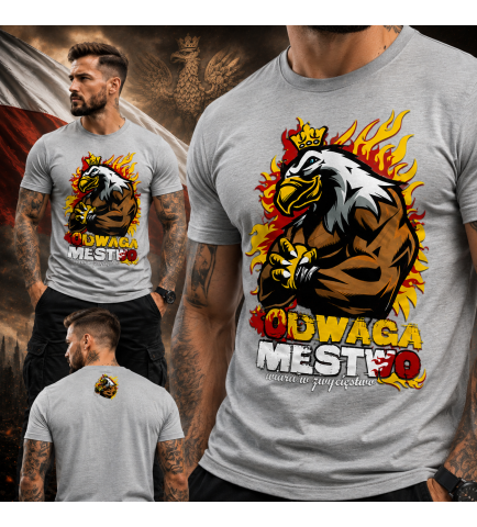Koszulka-Odwaga męstwo